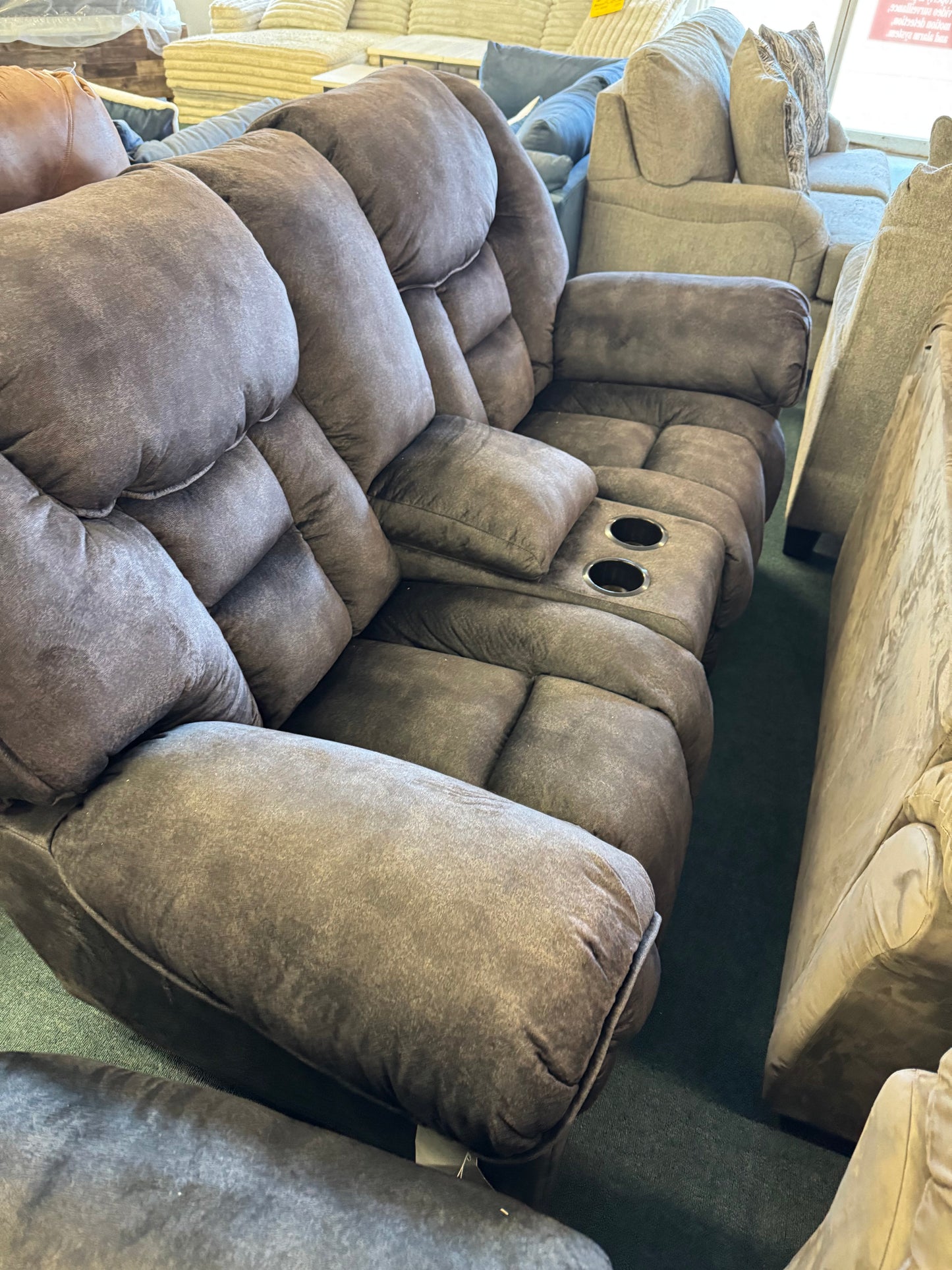 New Dark Grey Sofa and Loveseat Trading Post