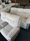 New White Reclining Sofa and Loveseat Trading Post