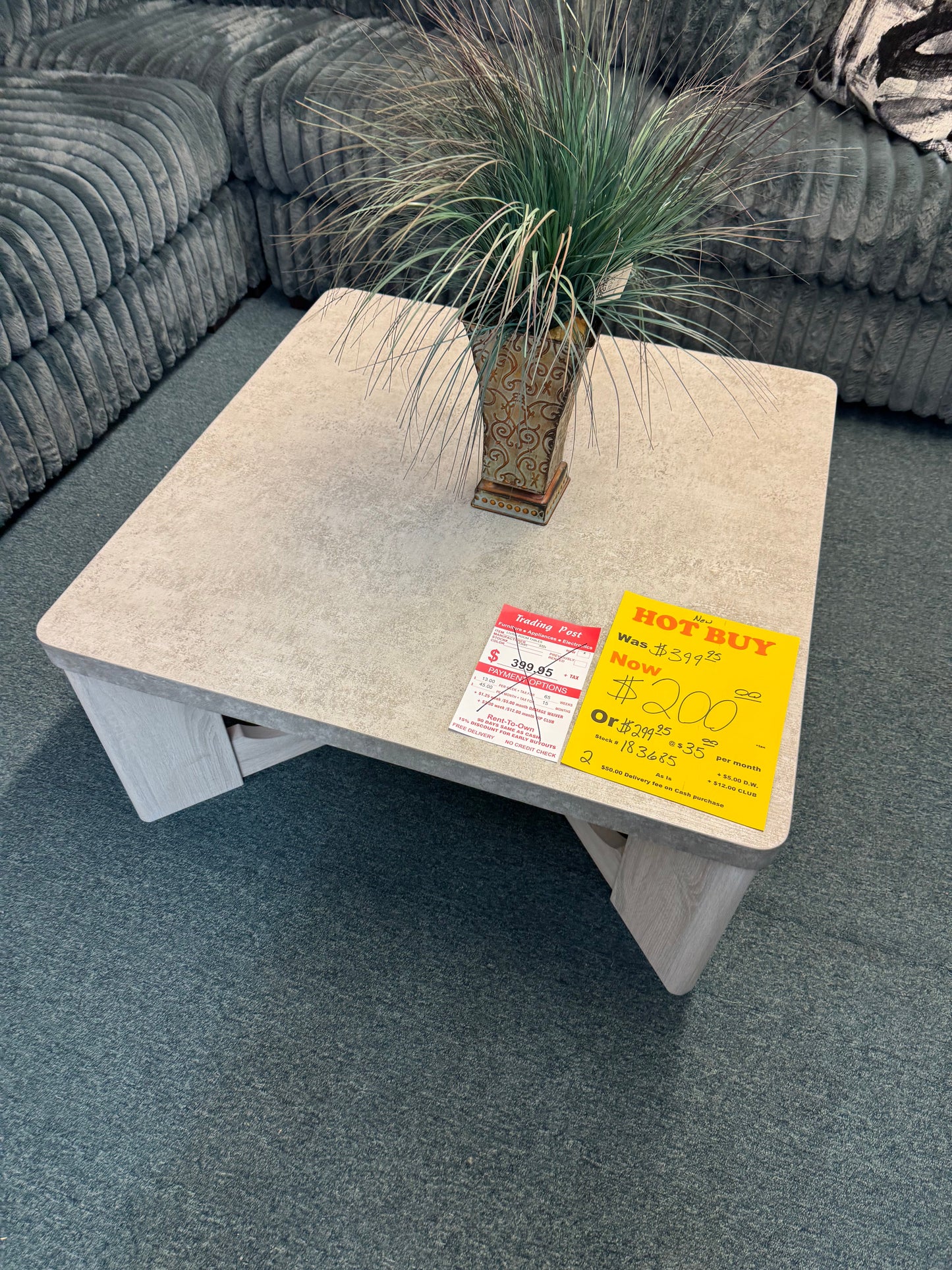New Light Grey Living Room Tables Trading Post