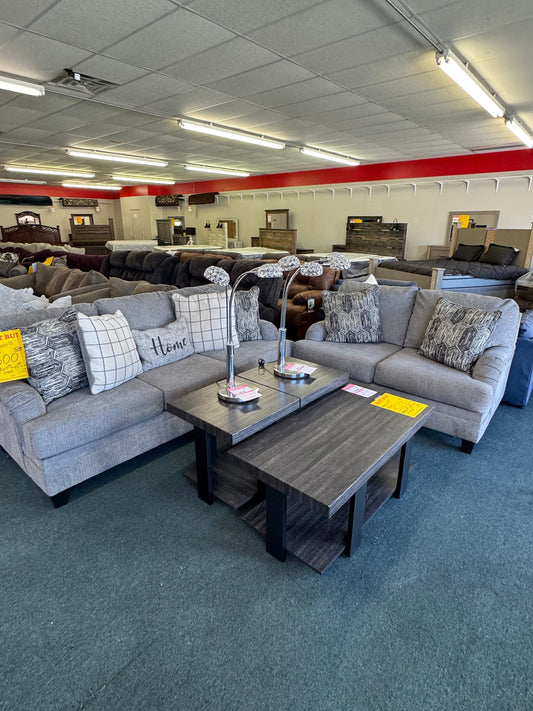Used Grey Sofa and Loveseat Trading Post