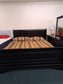 Black Used Sleigh Bedroom Set New Classic Furniture