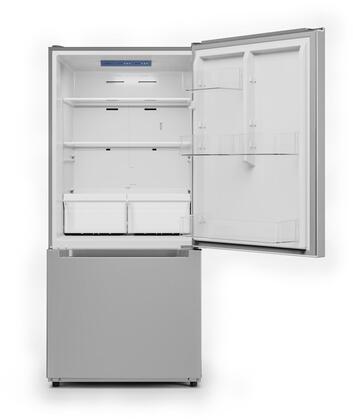 18.7 Cu. Ft. Bottom Mount Freezer Refrigerator Midea