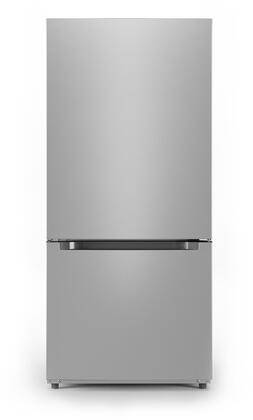 18.7 Cu. Ft. Bottom Mount Freezer Refrigerator Midea