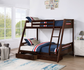 Emilee Twin/Full Bunkbed Espresso Furniture of America