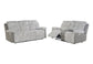 U6028 Grey Reclining Sofa and Loveseat GLOBAL FURNITURE