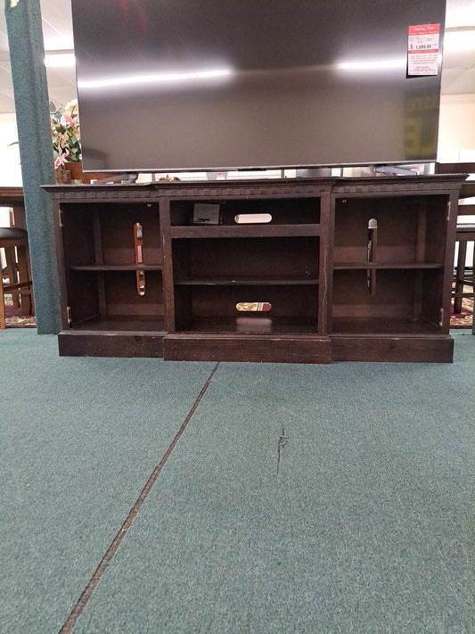 Brown Used TV Stand Ashley Furniture
