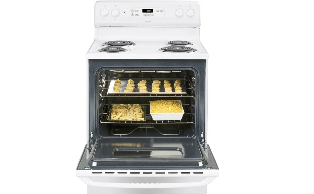 30 Inch White Electric Freestanding Range CROSLEY