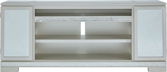 Flamory 72" TV Stand with Fireplace Option Ashley Furniture
