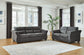 Miravel Gunmetal Sofa and Loveseat Ashley Furniture
