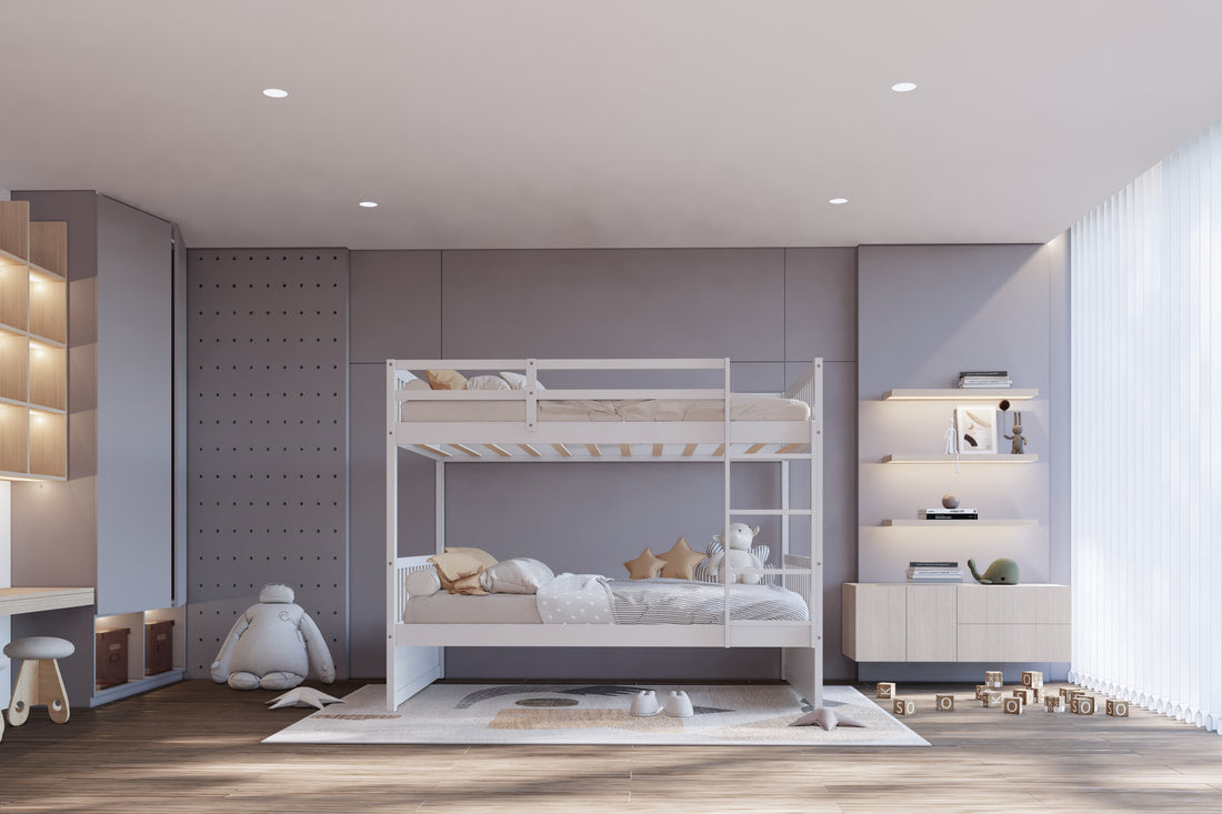 BB11 White Bunkbed Happy Homes