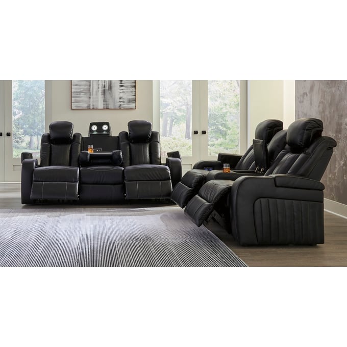 Caveman Den Midnight 2 Piece Living Room Set Ashley Furniture