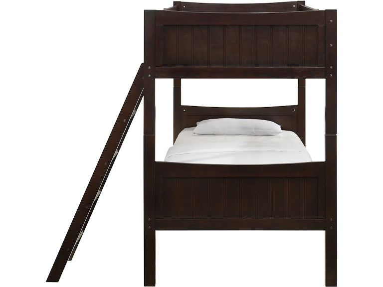 Sami Expresso Twin Over Twin Bunkbed Elements International