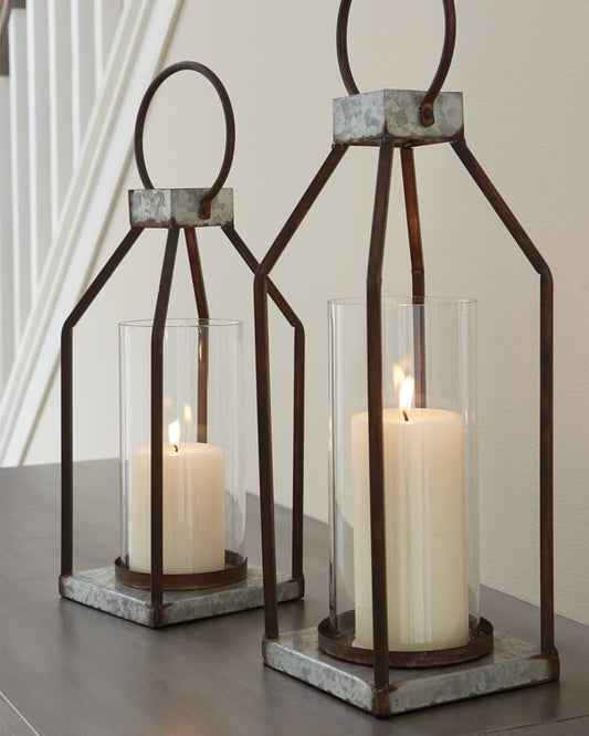Diedrick Lantern Set (2/CN) Signature Design by Ashley®