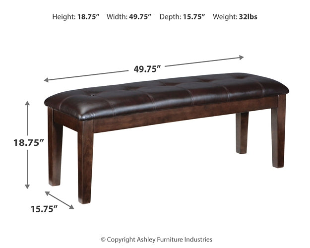 Haddigan Large UPH Dining Room Bench Signature Design by Ashley®