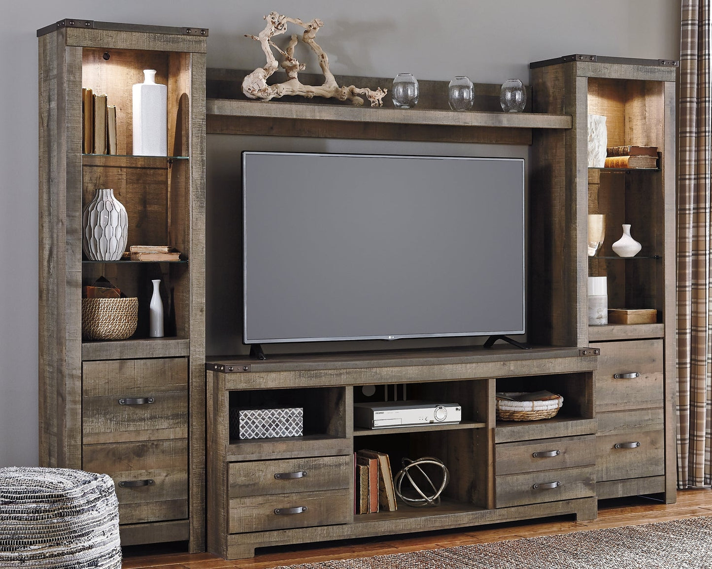 Trinell 4-Piece Entertainment Center Signature Design by Ashley®
