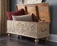 Fossil Ridge Storage Bench Signature Design by Ashley®