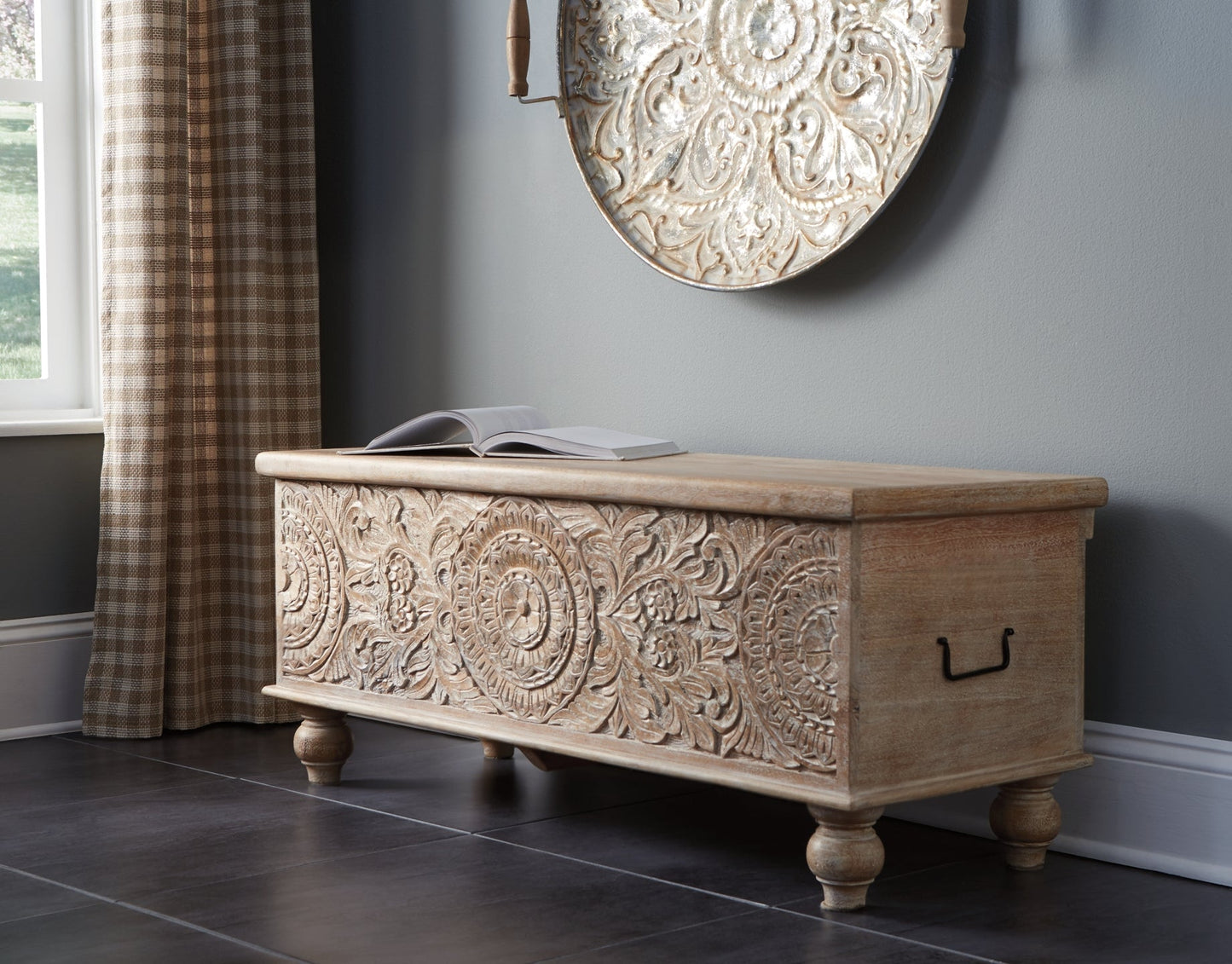 Fossil Ridge Storage Bench Signature Design by Ashley®