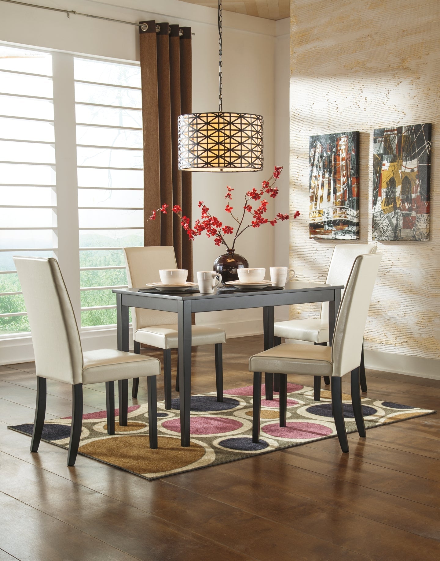 Kimonte Rectangular Dining Room Table Signature Design by Ashley®