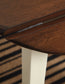 Woodanville Round DRM Drop Leaf Table Signature Design by Ashley®