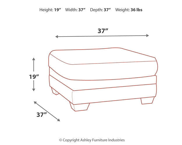 Tracling Oversized Accent Ottoman Benchcraft®