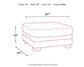 Tracling Oversized Accent Ottoman Benchcraft®