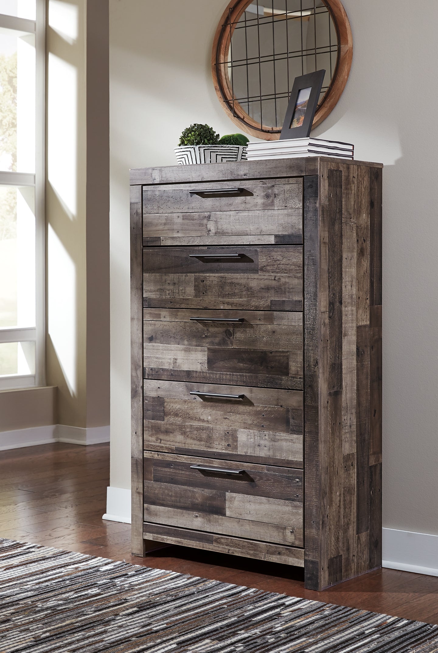 Derekson Five Drawer Chest Benchcraft®