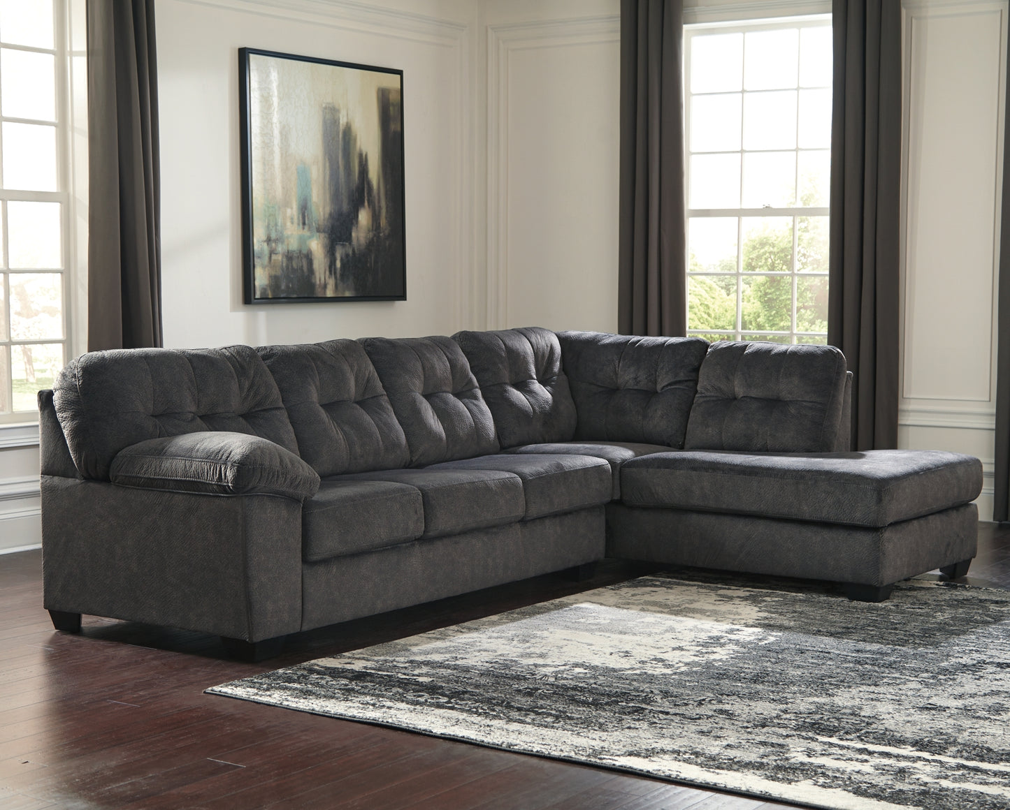 Accrington 2-Piece Sleeper Sectional with Chaise Signature Design by Ashley®