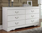 Anarasia Six Drawer Dresser Signature Design by Ashley®
