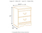 Huey Vineyard Two Drawer Night Stand Signature Design by Ashley®