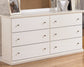 Bostwick Shoals Six Drawer Dresser Signature Design by Ashley®
