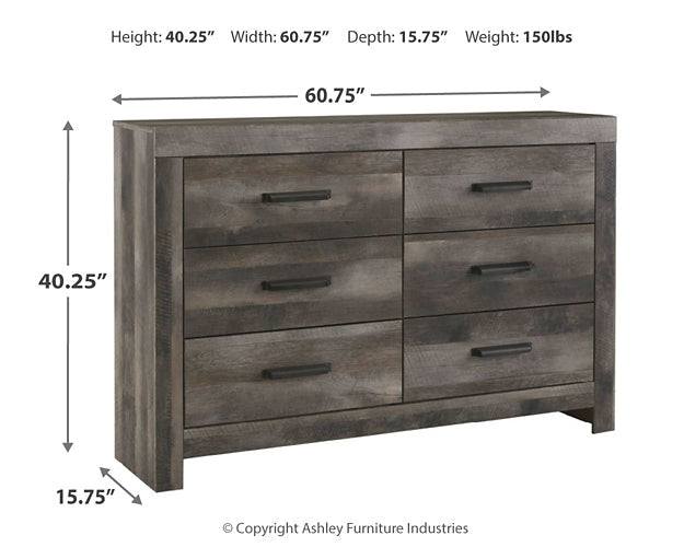 Wynnlow Six Drawer Dresser Signature Design by Ashley®
