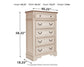 Realyn Five Drawer Chest Signature Design by Ashley®