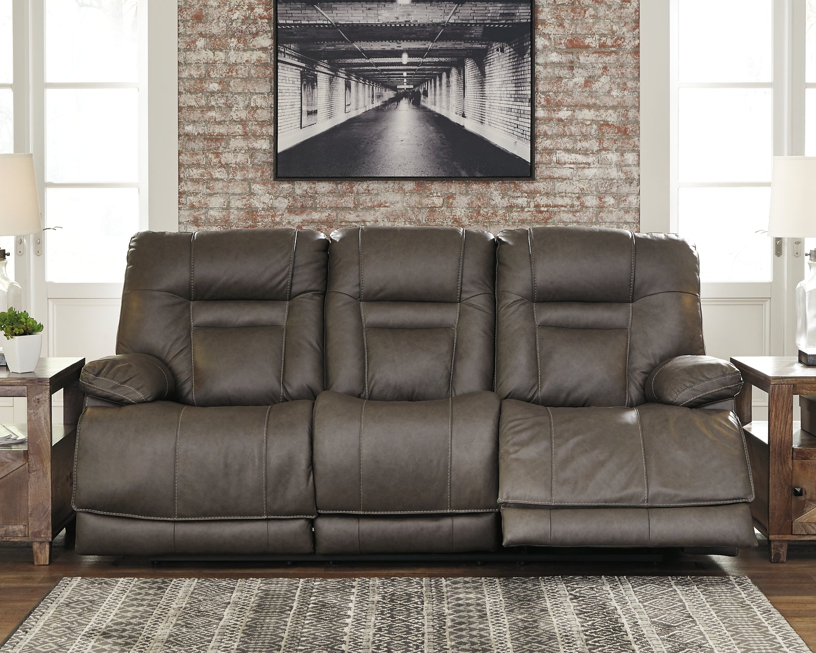 Wurstrow PWR REC Sofa with ADJ Headrest Signature Design by Ashley®