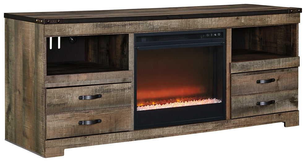 Trinell 63" TV Stand with Electric Fireplace Signature Design by Ashley®
