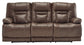 Wurstrow PWR REC Sofa with ADJ Headrest Signature Design by Ashley®