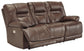 Wurstrow PWR REC Sofa with ADJ Headrest Signature Design by Ashley®