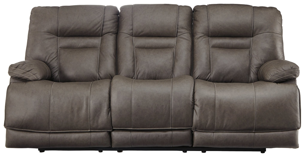 Wurstrow PWR REC Sofa with ADJ Headrest Signature Design by Ashley®