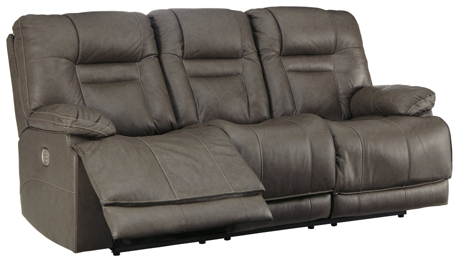 Wurstrow PWR REC Sofa with ADJ Headrest Signature Design by Ashley®