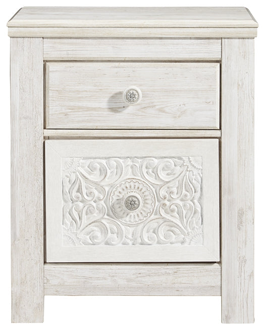 Paxberry Two Drawer Night Stand Signature Design by Ashley®