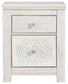 Paxberry Two Drawer Night Stand Signature Design by Ashley®
