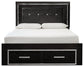 Kaydell  Upholstered Panel Bed With Storage Signature Design by Ashley®