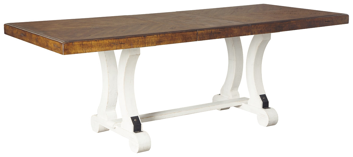 Valebeck Rectangular Dining Room Table Signature Design by Ashley®