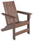 Emmeline Adirondack Chair Signature Design by Ashley®