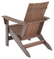 Emmeline Adirondack Chair Signature Design by Ashley®