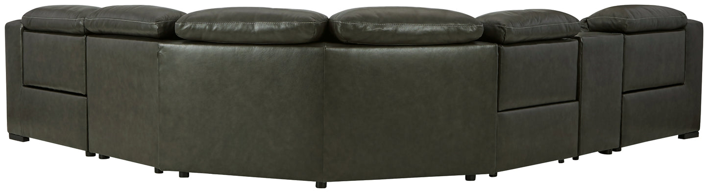 Center Line 6-Piece Power Reclining Sectional Signature Design by Ashley®