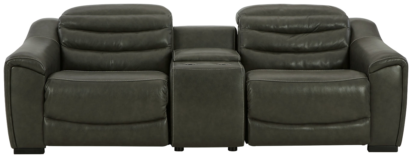 Center Line 3-Piece Power Reclining Loveseat with Console Signature Design by Ashley®