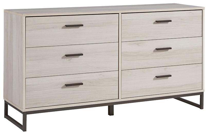 Socalle Six Drawer Dresser Signature Design by Ashley®