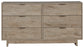 Oliah Six Drawer Dresser Signature Design by Ashley®