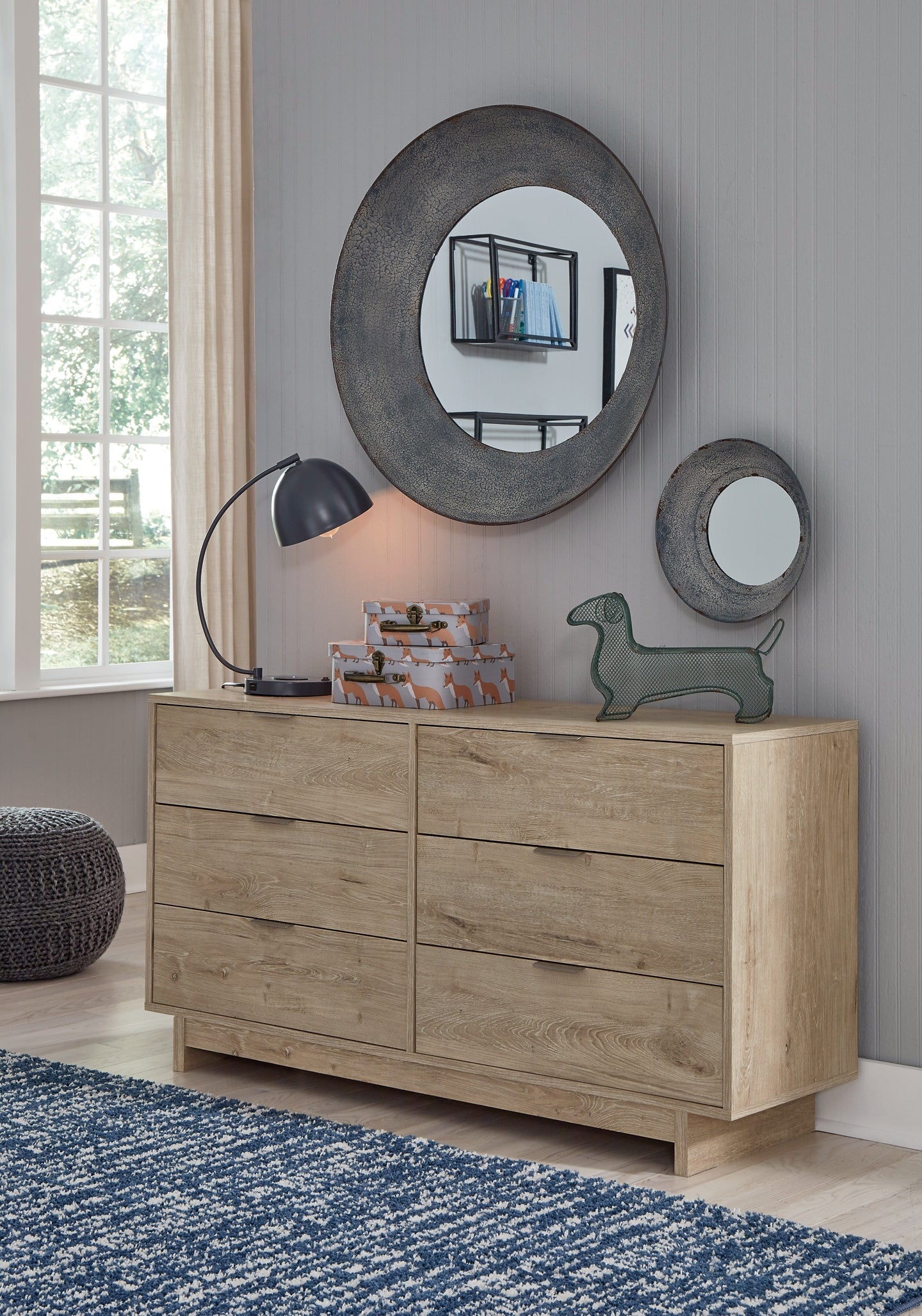 Oliah Six Drawer Dresser Signature Design by Ashley®