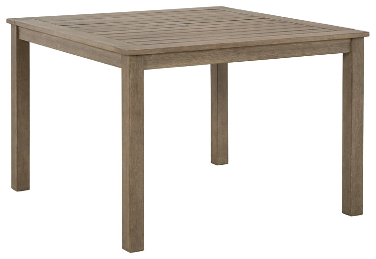 Aria Plains Square Dining Table w/UMB OPT Signature Design by Ashley®